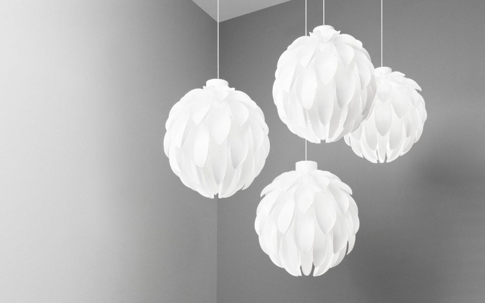 Светильник потолочный Norm 12 Lamp Large White