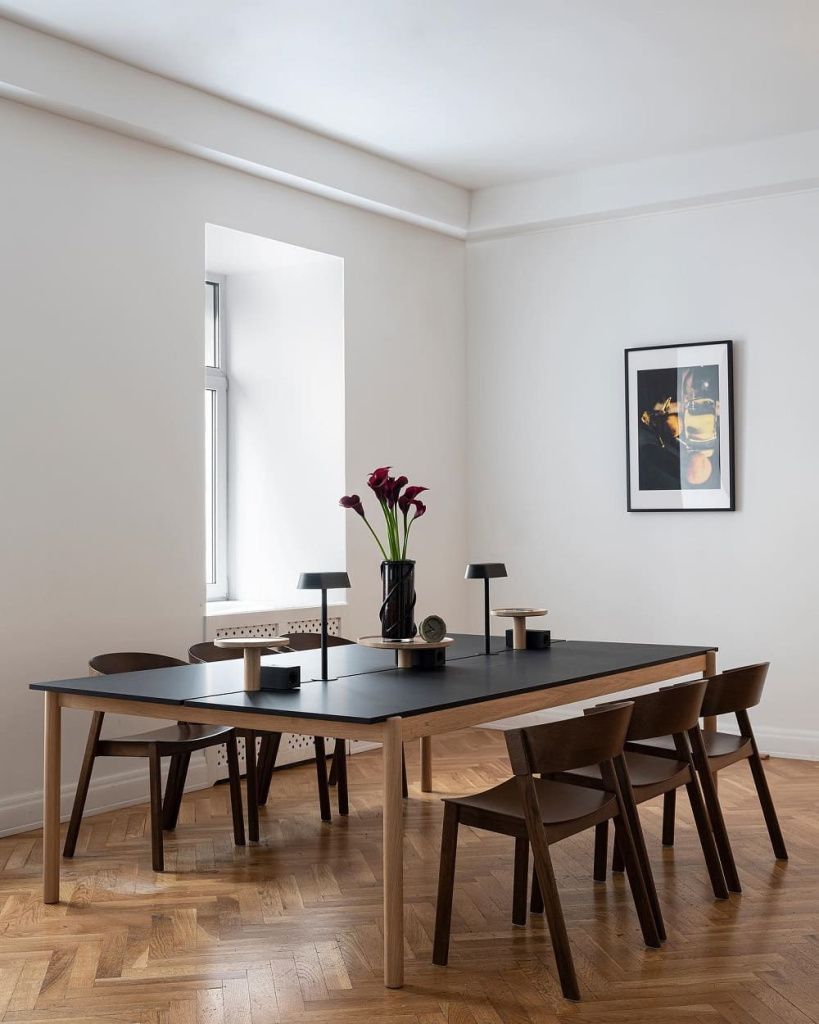 Светильник настольный Linear Table Lamp Black