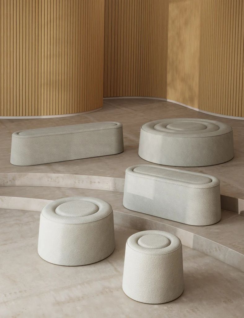 Оттоманка Praline Bench 122 см