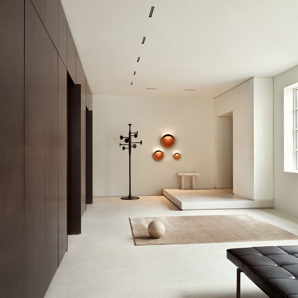 Светильник настенный Flindt Wall Brown Ø 200