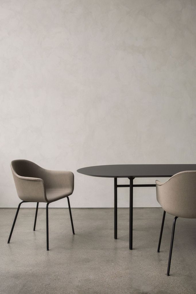 Стол обеденный Snaregade Oval Black Steel Black Oak