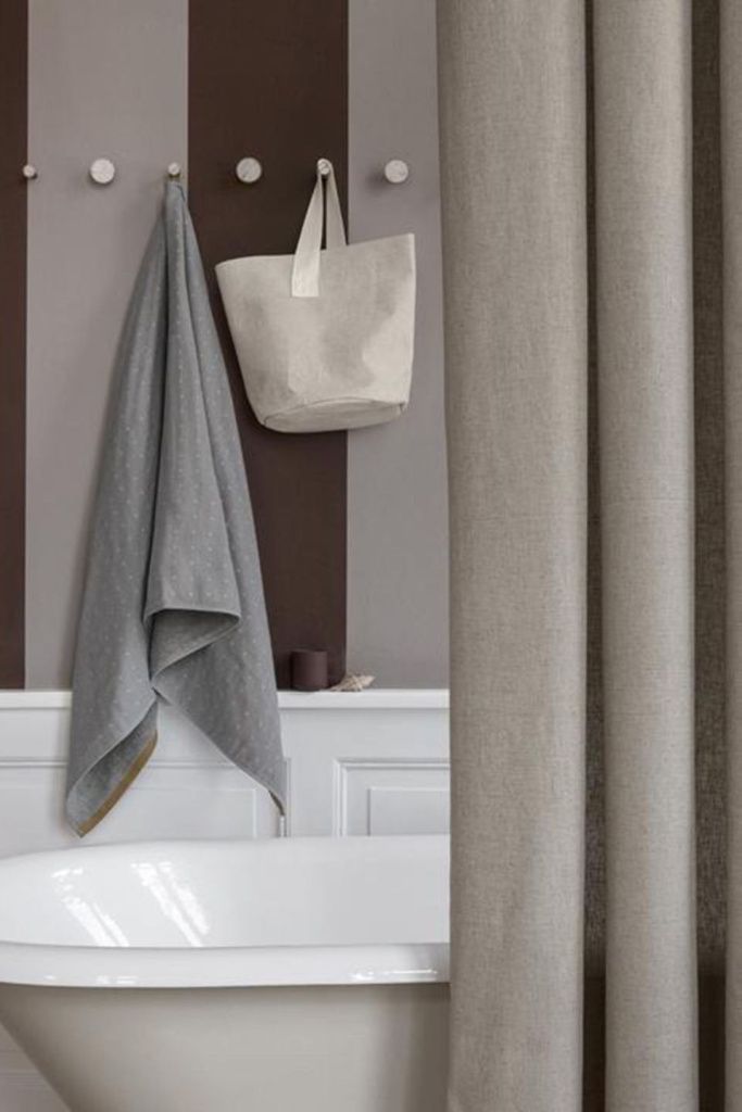 Штора для ванной Chambray Sand