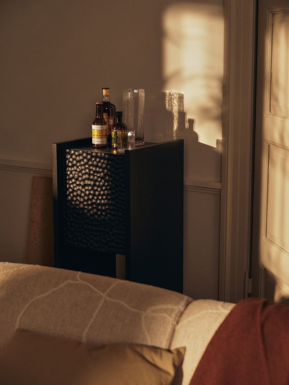 Тумба Scarni Pedestal Cabinet Dark Stained Ash