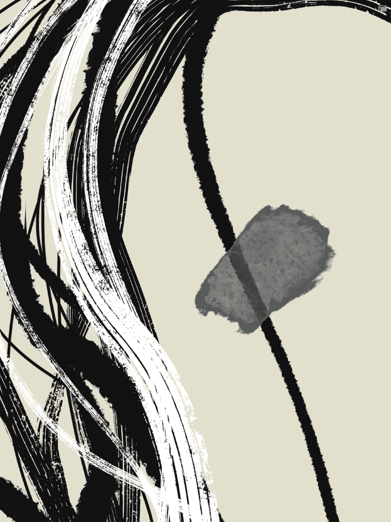 Арт-принт в раме Линии