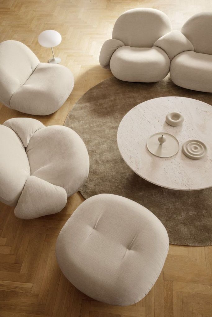Столик Epic Coffee Table Neutral White Ø80