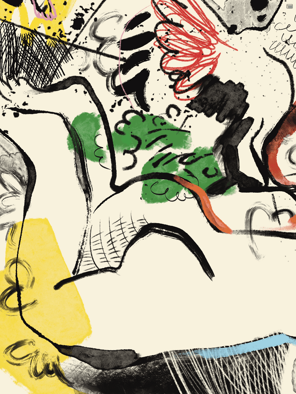 Графическая работа "Элизиум 02"