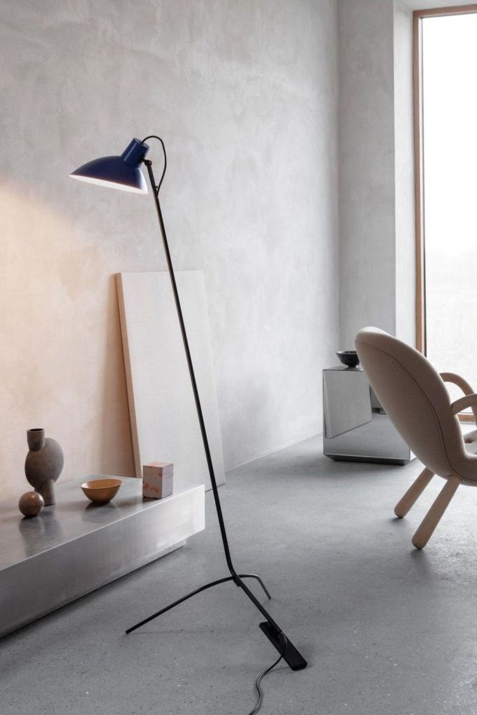 Торшер VV Cinquanta Floor Black Black