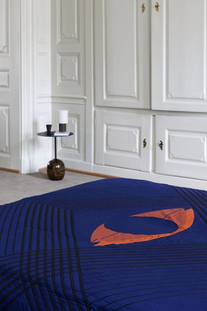 Столик Lato LN8 Warm Black & Emperador Marble Ø40