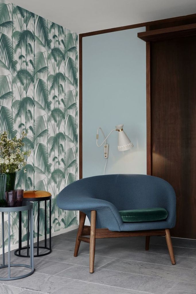 Кресло Fried Egg Lounge Chair Petrol Forest Green