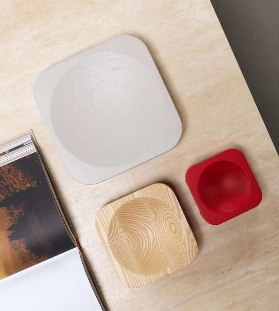 Блюдо Chub Bowl Small Bright Red