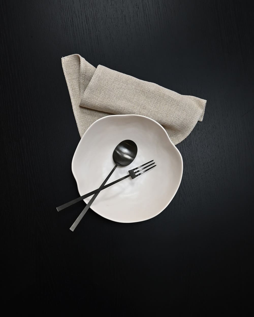 Приборы для салата Kogei Salad Servers Black Set of 2