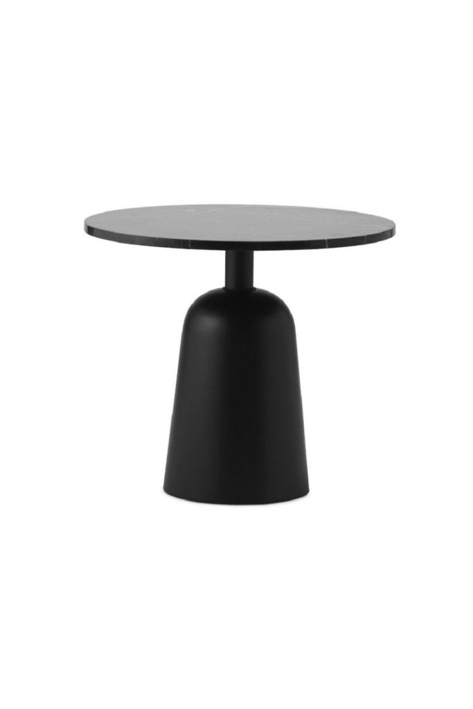 Столик Turn Table Black Marble