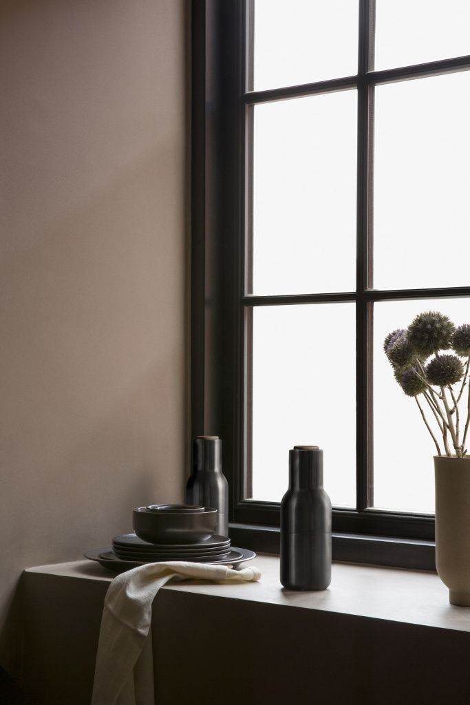 Набор измельчителей для соли и перца Bottle Grinder Bronzed Brass 2 pcs