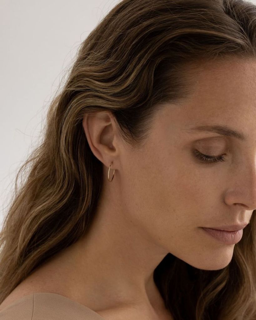 Тонкие серьги-кольца 1919 XS