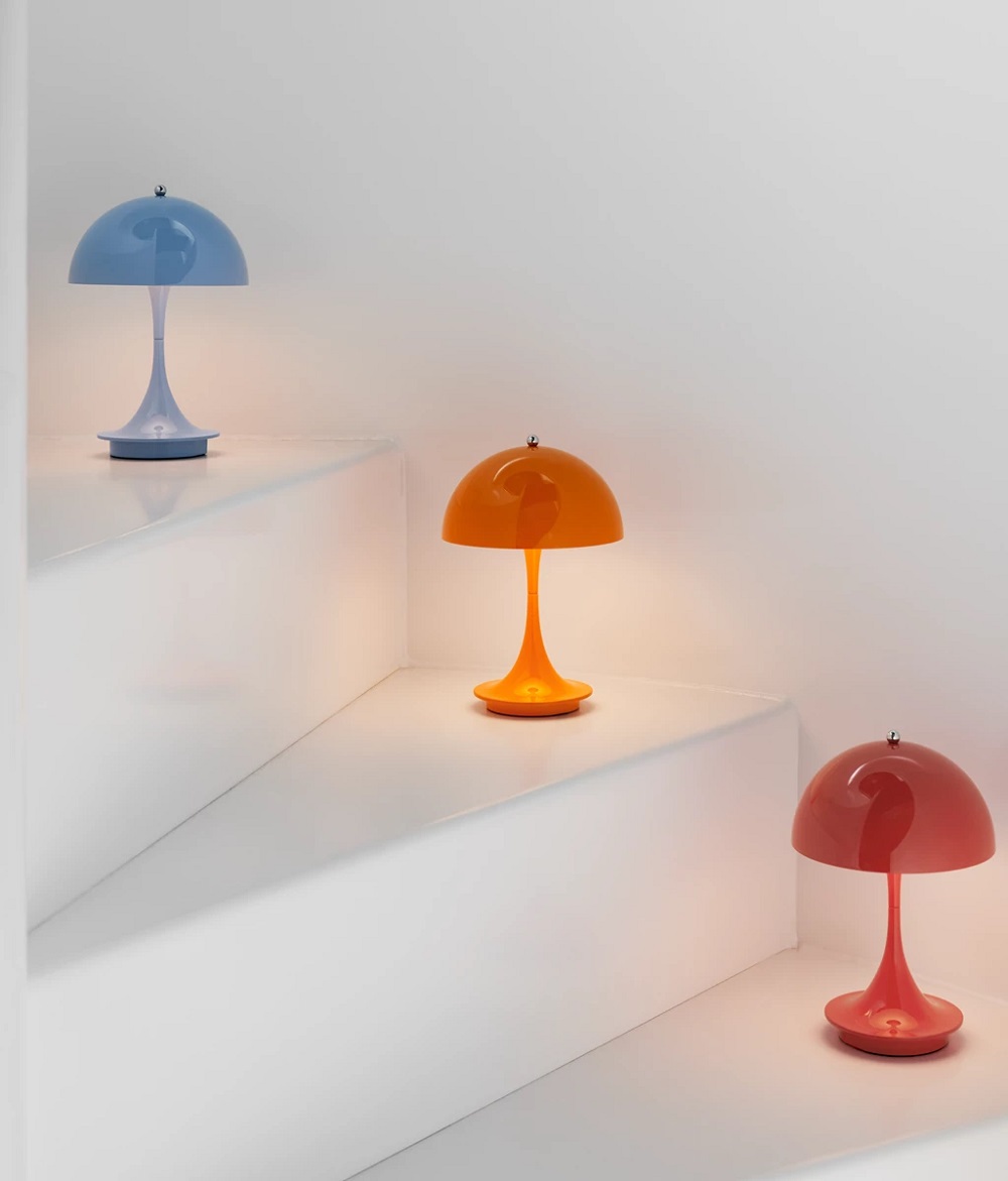 Светильник настольный Panthella 160 Portable Lamp Opaque Orange
