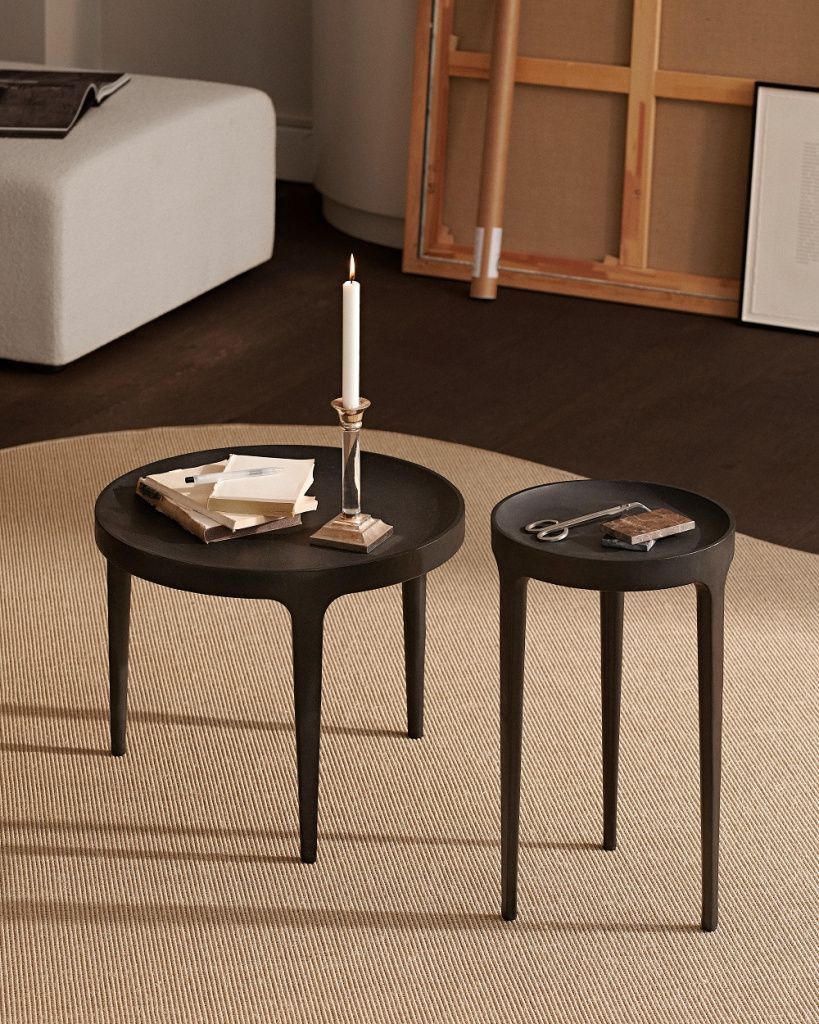 Столик Phantom Table Tall Burn Antique