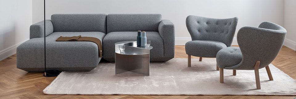 Гостиная mid-century