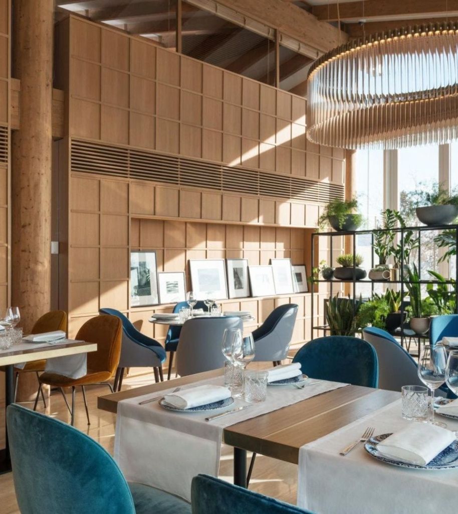 Ресторан гольф клуба Сколково