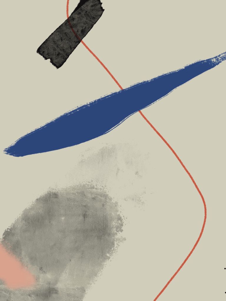 Арт-принт в раме Цветные формы