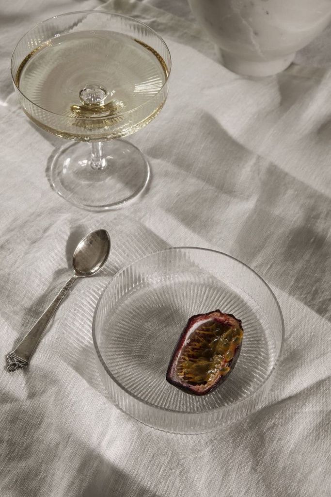 Набор блюд Ripple Bowls Clear 4 шт