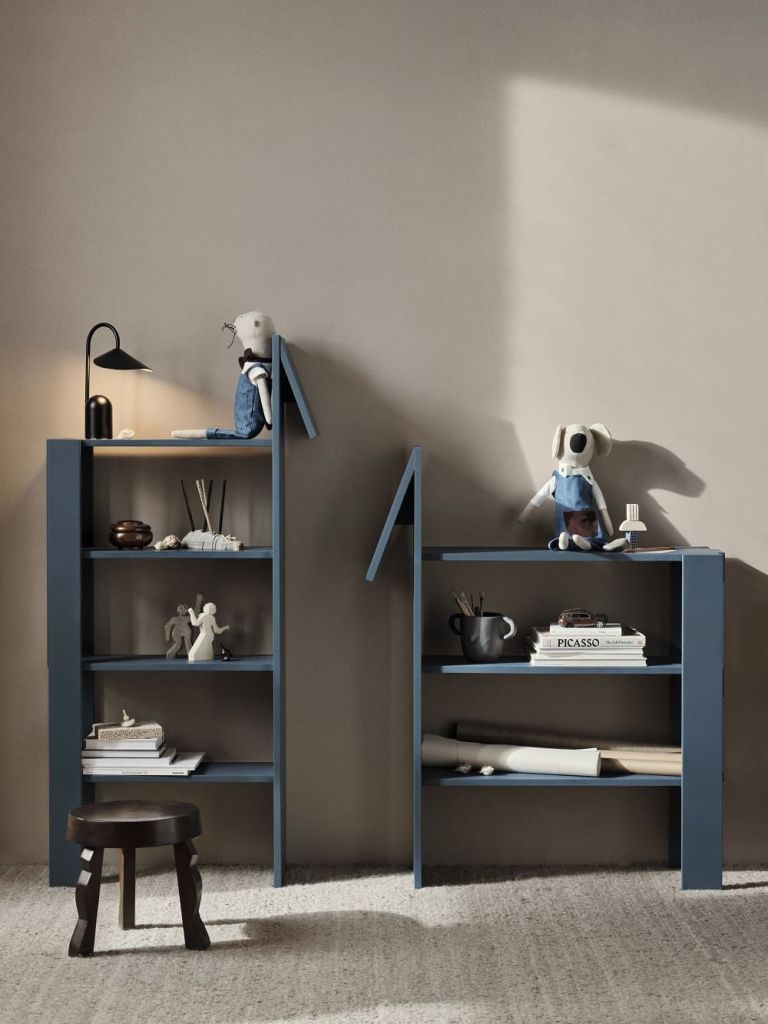 Стеллаж Giraffe Bookcase Dark Blue