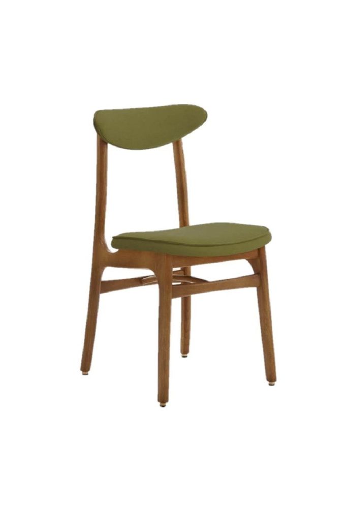 Стул 200-190 Chair Velvet Olive Wood Dark 03