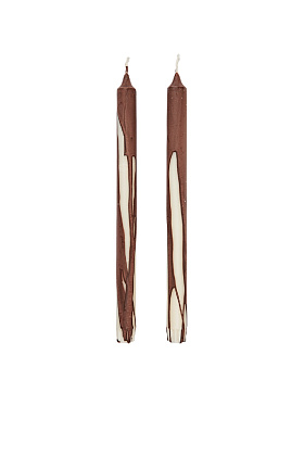 NY Набор свечей Dryp Candles Dark Chocolate Set of 2