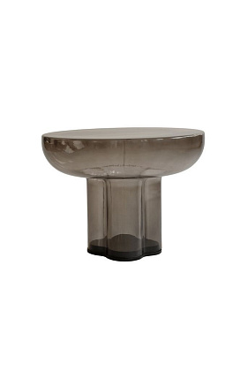 Столик Crown Low Smoked Forest Mouth-Blown Glass
