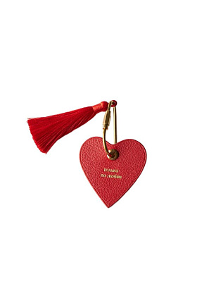 Брелок-ключница ПО ЛЮБВИ, красный