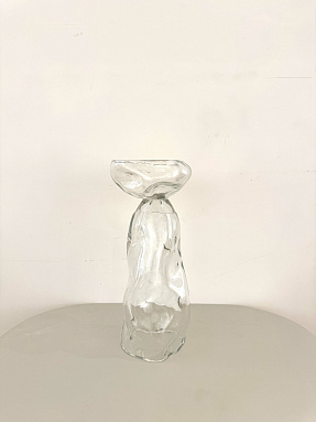 Подсвечник из стекла, авторская работа