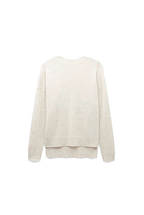 Джемпер из 100% кашемира M Молочный