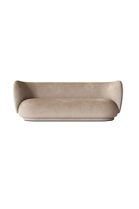 Диван Rico Sofa 3 Faded Velvet Sand