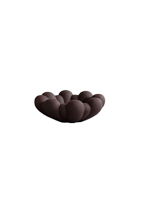 Блюдо Bloom Tray Big Chocolate Brown