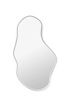 Зеркало настенное Pond Large Dark Chrome