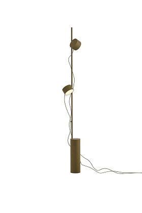 Торшер Post Floor Lamp Brown Green