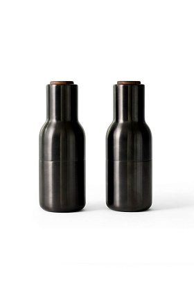 Набор измельчителей для соли и перца Bottle Grinder Bronzed Brass 2 pcs