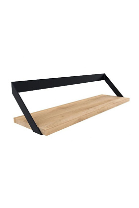Полка Oak Ribbon Shelf Black