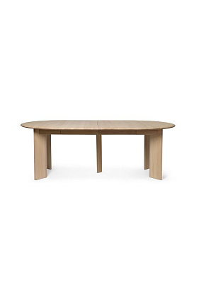 Стол Bevel Table Extendable White Oiled Oak