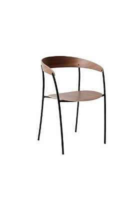 Стул Missing Armchair Walnut
