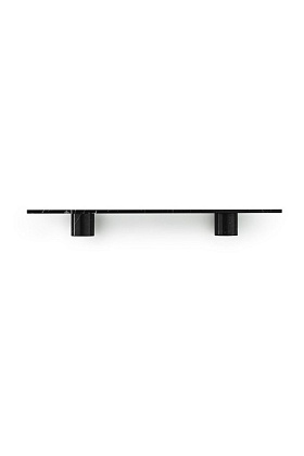 Полка Sten Shelf Black Marble 120 см