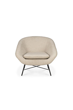 Кресло Barrow Lounge Chair Off White