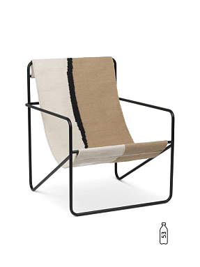 Кресло Desert Lounge Chair Black Soil