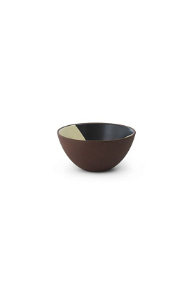 Пиала Line Bowl Ø15 Black/Cream