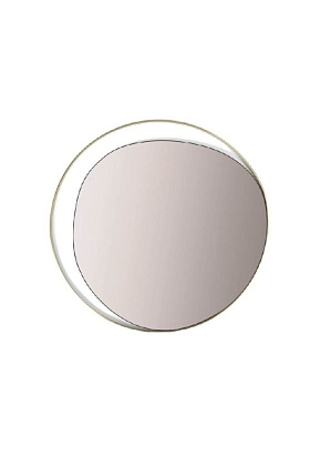 Зеркало Ellipse 50 см Brass Copper Pink-Hued