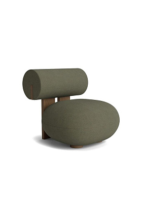 Кресло Hippo Lounge Light Smoked Oak Grain 68243