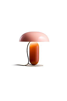 Светильник настольный Gambosa Pink Orange S
