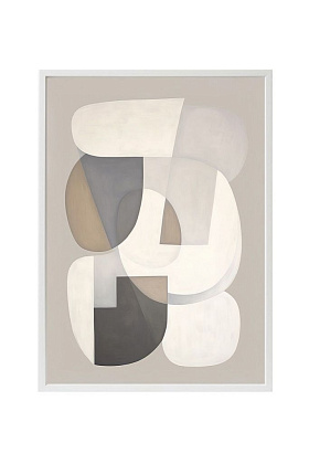 Арт-принт в багете Тени-Преломления 50х70