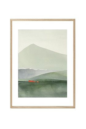 Арт-принт в багете Фрагменты - Алтай 50х70