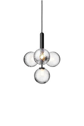 Светильник потолочный Miira 4 Rock Grey Optic Clear