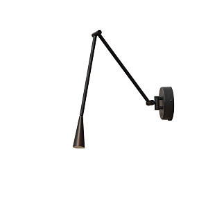 Светильник настенный Snake Wall Lamp Burned Black